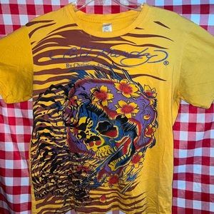 Y2k Ed hardy shirt